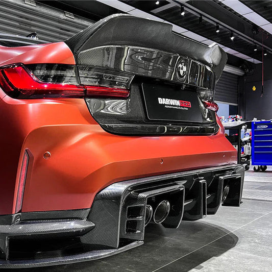 BKSS-Style Carbon Fiber Rear Trunk - G80 M3 & G20 3 Series BMW