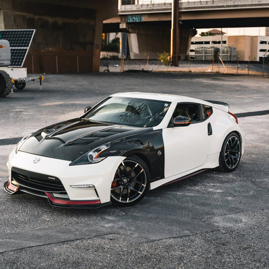 AMS-Style Carbon Fiber Hood 370Z Nissan