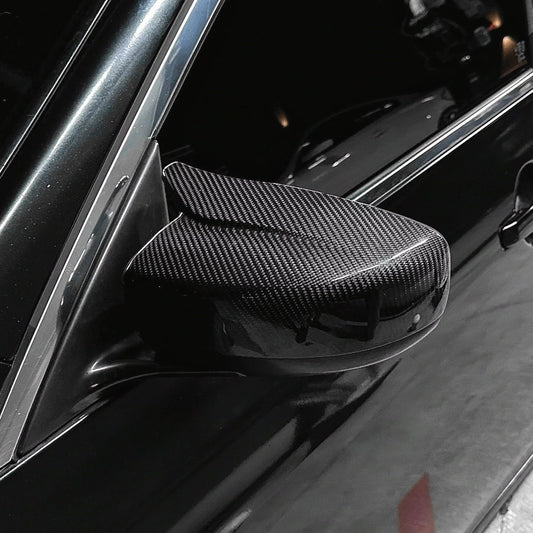 G37 V1 M Style Carbon Fiber Mirror Cap Replacements