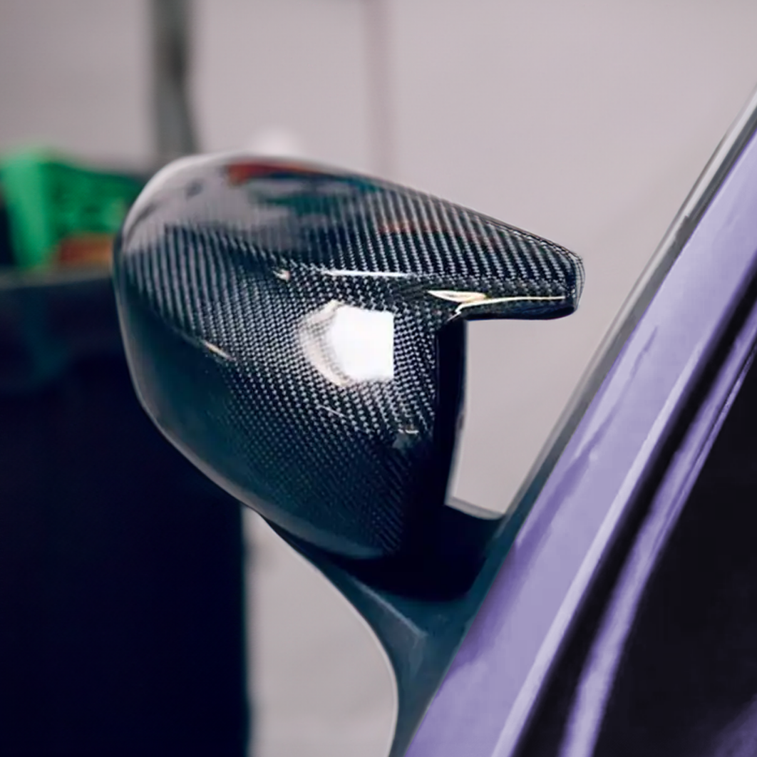 CED G37 V1 M Style Carbon Fiber Mirror Cap Replacements Carbon