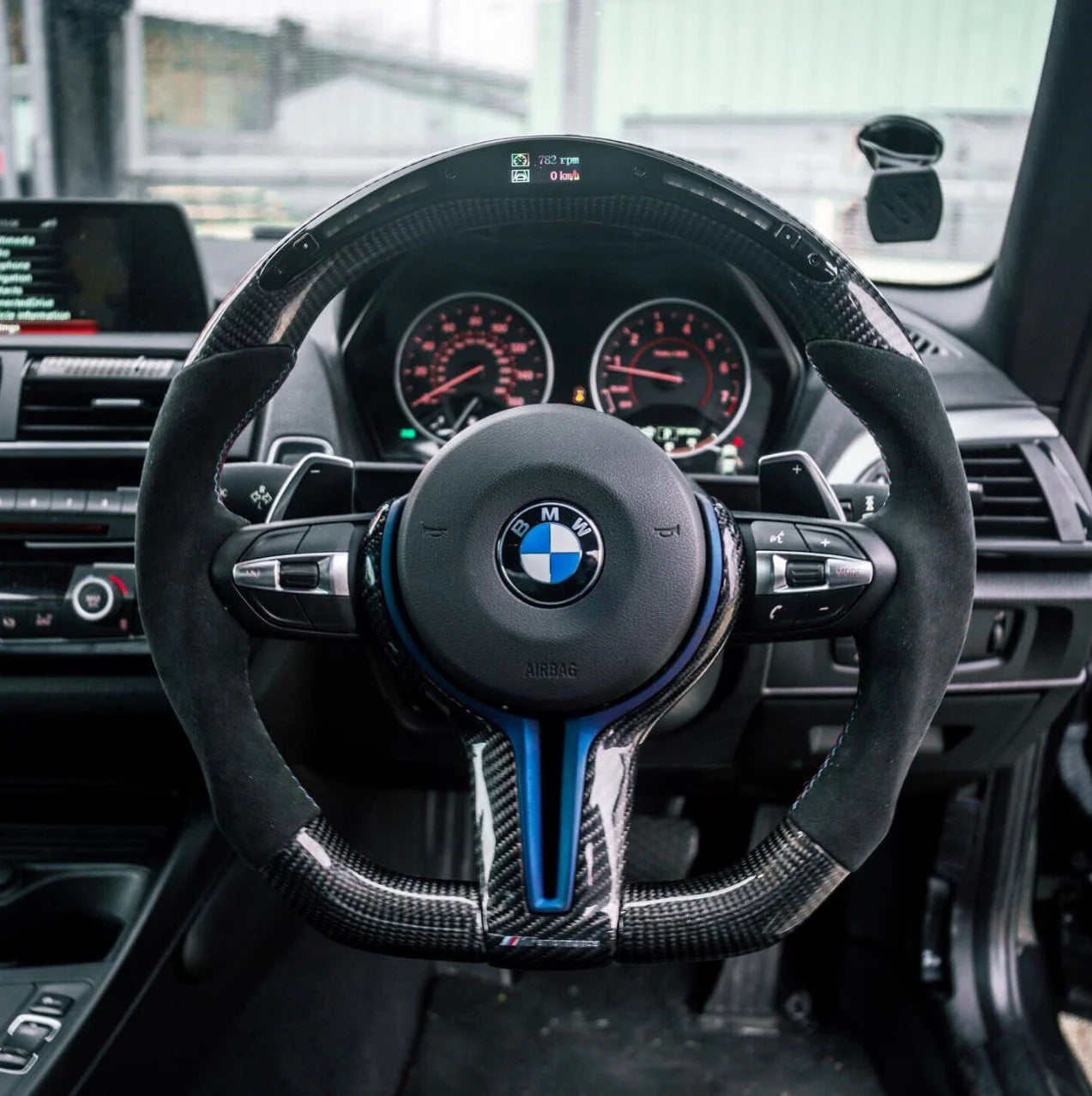 Carbon Fiber Custom Steering Wheel | BMW F Chassis
