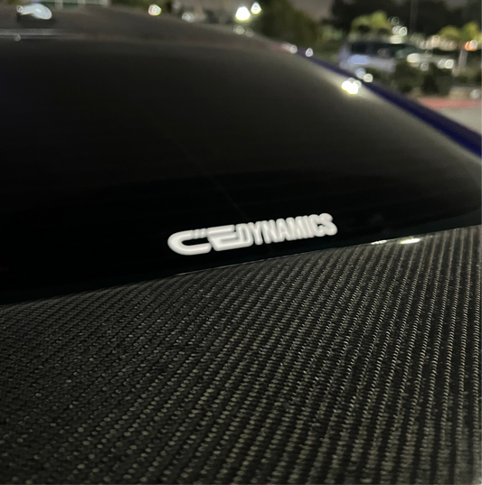 CED Window Sticker