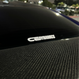 CED Window Sticker