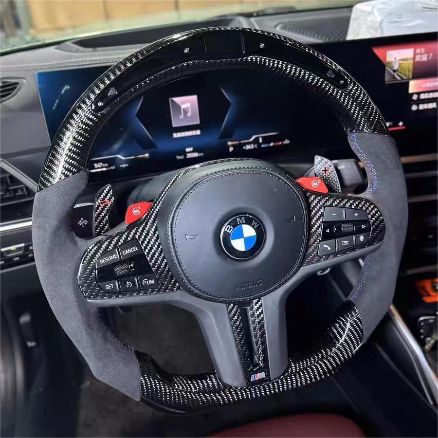Carbon Fiber Custom Steering Wheel | All G Chassis Models - G20 / G22 / G30 / G42 / G80 / G82 / G87 / G Series / BMW 2 Series 3 Series 4 Series 5 Series M3 M4