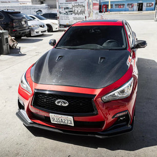 Q50 2014-24 GTR Style Carbon Fiber Hood