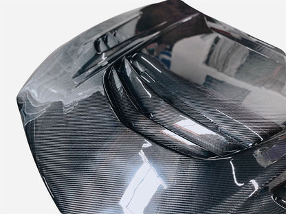 CED Q50 2014-24 Apex Style Carbon Fiber Hood