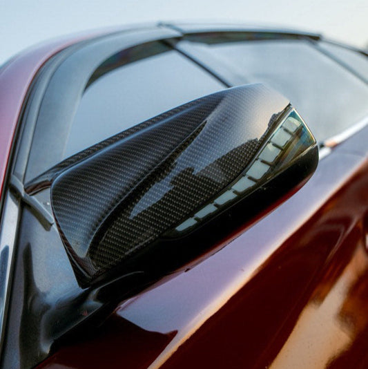 Q50/Q60 V2 M Style Carbon Fiber Mirror Cap Replacements