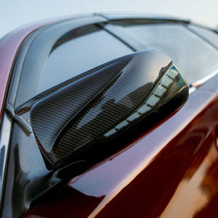 Q50/Q60 V2 M Style Carbon Fiber Mirror Cap Replacements