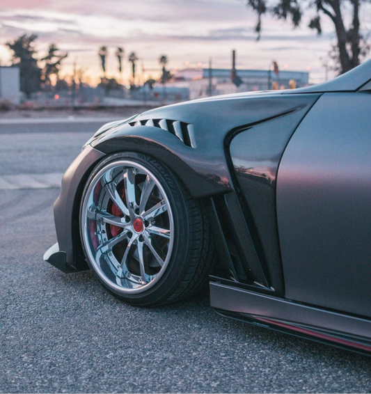 CED 370z GT Vented Carbon Fiber Fenders