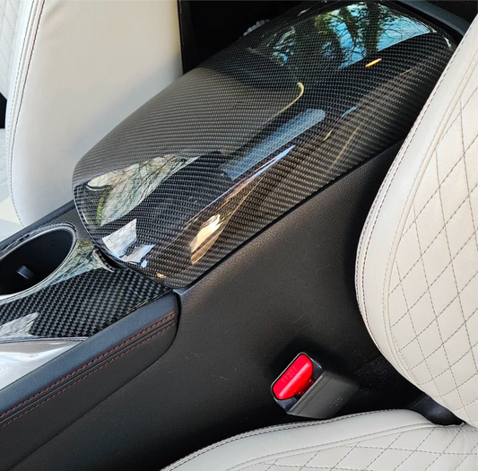 Carbon Fiber Arm Rest | Compatible with Infiniti Q50/Q60 Full Replacement