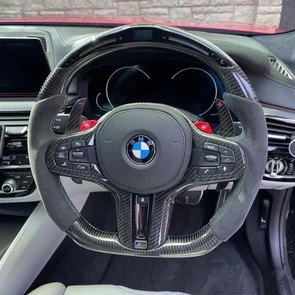 Carbon Fiber Custom Steering Wheel | All G Chassis Models - G20 / G22 / G30 / G42 / G80 / G82 / G87 / G Series / BMW 2 Series 3 Series 4 Series 5 Series M3 M4