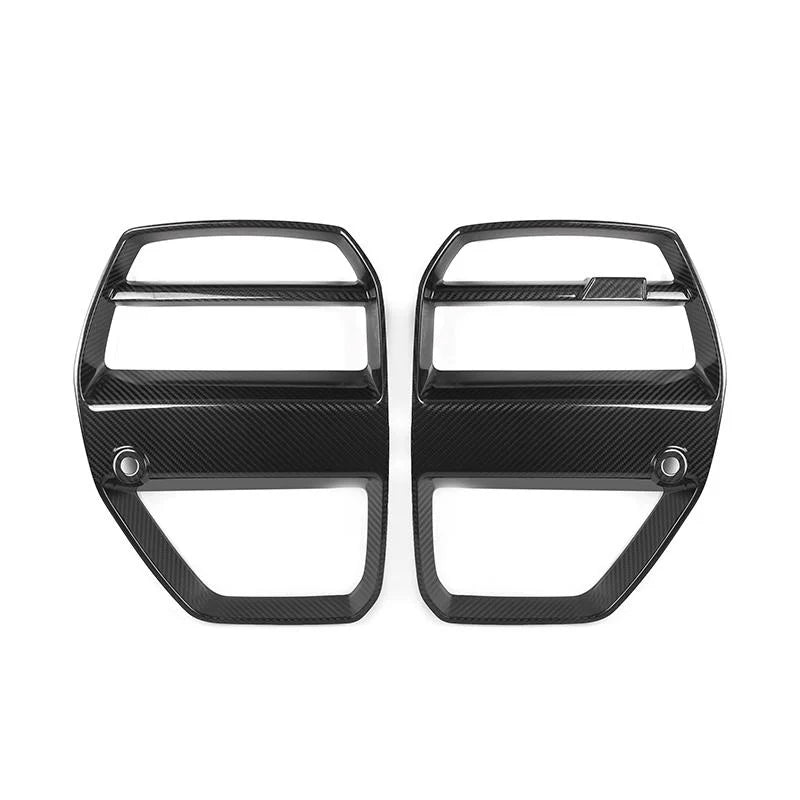 ST-Style Dry Carbon Fiber Front Grille - G80 M3 & G82/G83 M4 BMW