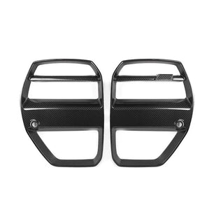 ST-Style Dry Carbon Fiber Front Grille - G80 M3 & G82/G83 M4 BMW