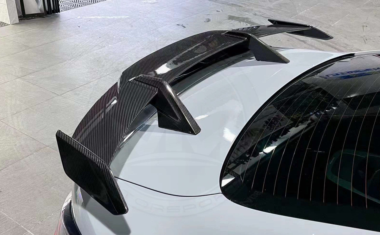 MP-Style Carbon Fiber Rear Wing - G80 M3 & G82 M4 BMW