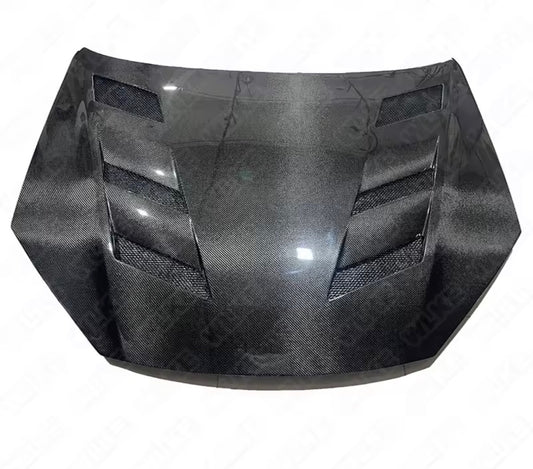 Genesis Coupe Vented Carbon Fiber hood