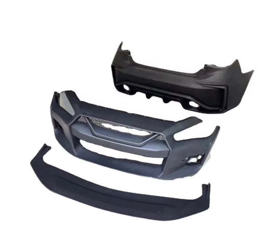 Q50 GTR Style Front and Rear Bumper SET