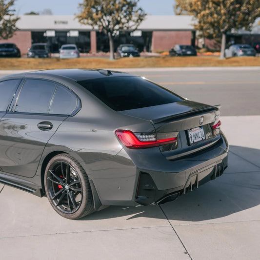 MP Style Carbon Fiber Trunk Spoiler - BMW G80 M3 & G20 3 Series