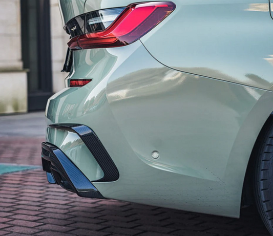 Carbon Fiber Rear Vent Trim - BMW G20 3 Series (M-Sport Only)