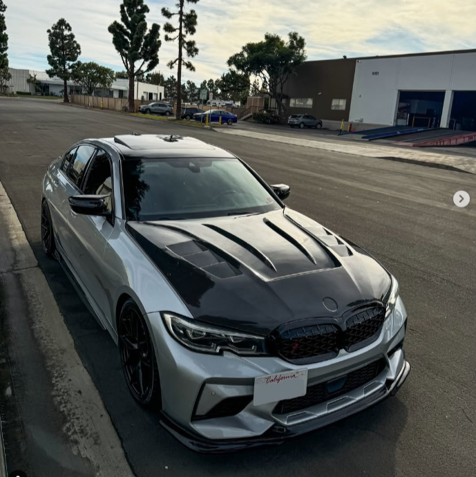 CED BMW 2019-2024 G20 3-Series Aero Vortex Carbon Fiber Hood