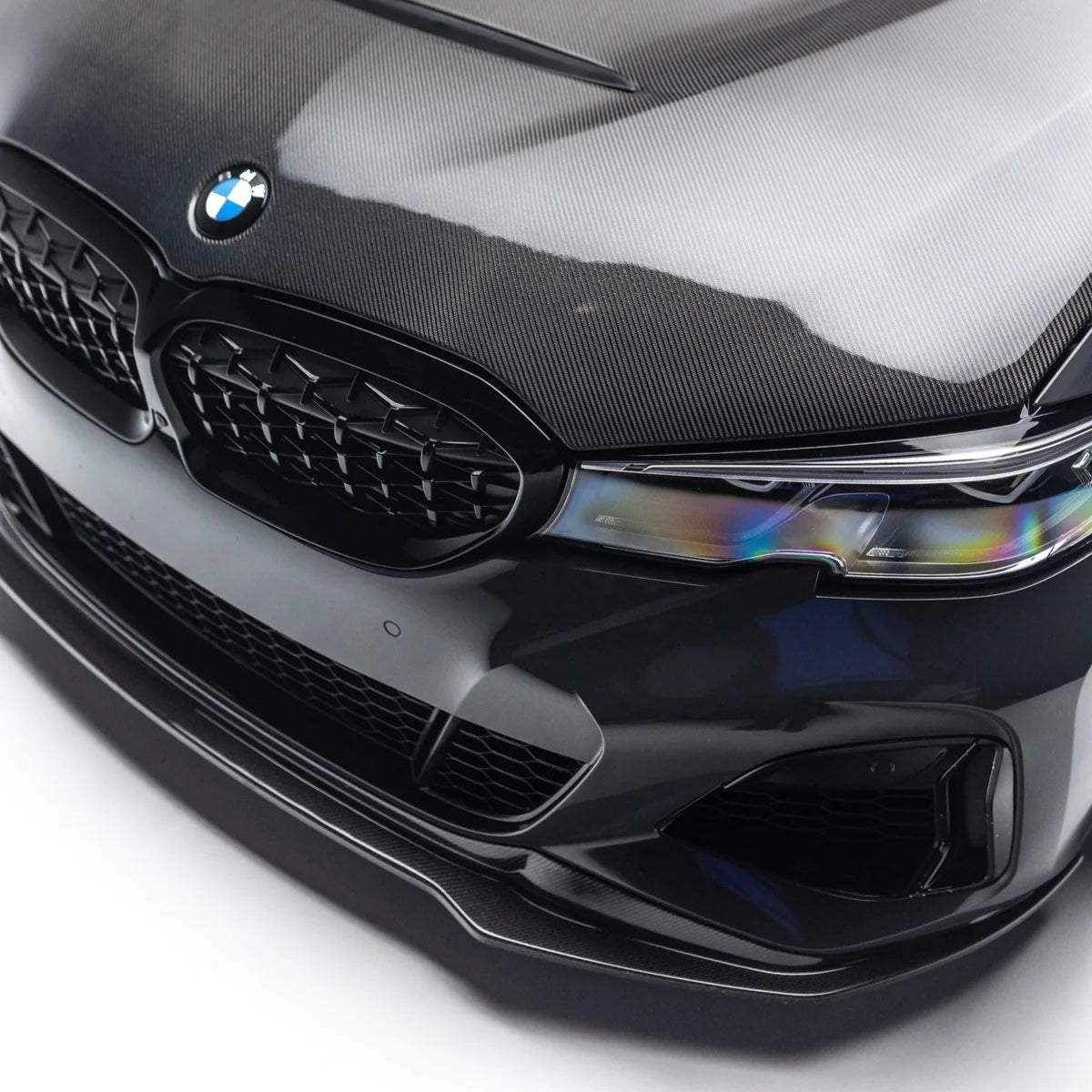 V Style Carbon Fiber Front Lip 1PC - G20 3 Series BMW