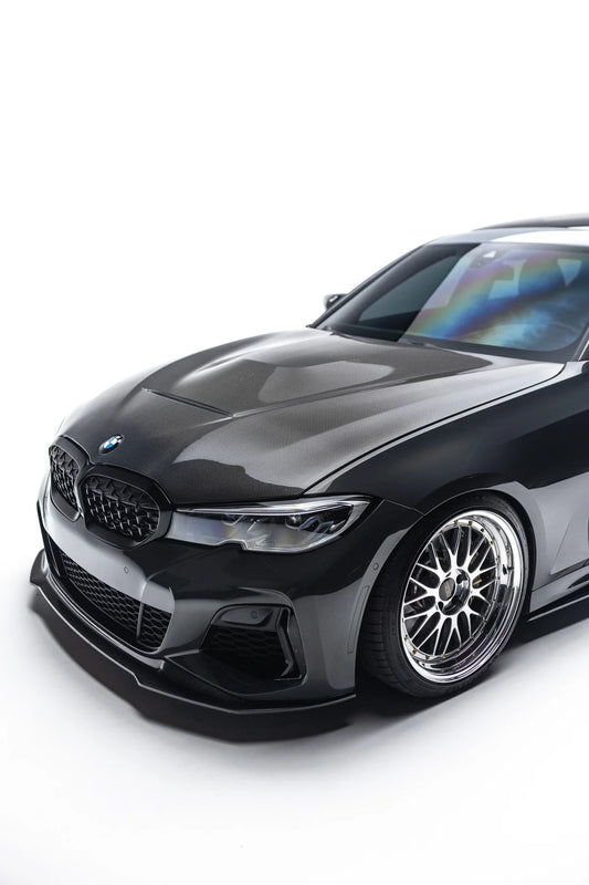 V Style Carbon Fiber Front Lip 1PC - G20 3 Series BMW