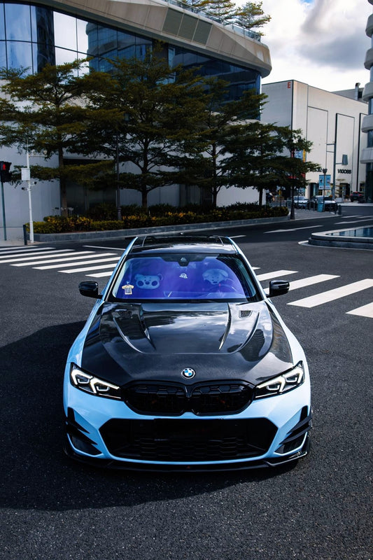 MBJ-Style Carbon Fiber Front Hood - G20 3-Series BMW