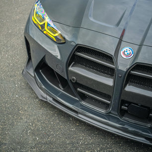 ST-Style Dry Carbon Fiber Front Grille - G80 M3 & G82/G83 M4 BMW
